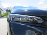 明るいLEDヘッドライトで、夜道も安心して運転して頂けます。