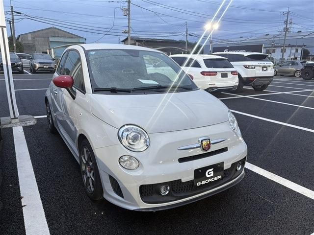 アバルト500 1.4 禁煙車 5MT 社外ナビ フルセグTV