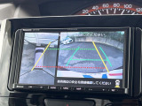 【パノラマモニター】専用のカメラにより、上から見下ろしたような視点で360度クルマの周囲を確認することができます☆死角部分も確認しやすく、狭い場所での切り返しや駐車もスムーズに行えます。