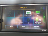 CD、Bluetoothオーディオの接続も可能です