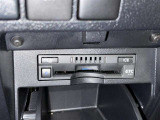 ETC車載器付きです。高速道路の料金所もスムーズに通過できます。