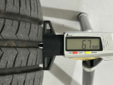 夏タイヤの残り溝は6.7mmです。スリップラインからは4.8mmとなっております。