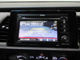 バックカメラの画像です。ガイドラインがスムースな車庫入れをサポートいたします!車庫入れの安心感がアップしますね☆