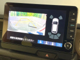 【バックカメラ】駐車時に後方がリアルタイム映像で確認できます。大型商業施設や立体駐車場での駐車時や、夜間のバック時に大活躍!運転スキルに関わらず、今や必須となった装備のひとつです!
