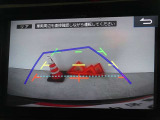 バックガイドモニターを装備しています、車庫入れもラクラクです。