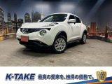 【中古車情報】日産 ジューク 1.5 15RX (禁煙車)(純正SDナビ)(バックカメラ)(スマ の中古車詳細（走行距離：6.9万km、カラー：ブリリアントホワイトパール3コートパール、販売地域：大阪府摂津市鳥飼上）