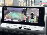 空から車を見たような「アラウンドビューモニター」!車の周りが一目で確認できるので、小さなお子様や障害物があっても安心して乗ることができます♪