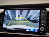 【バックカメラ】後退時も安心。リバース連動で画面が切り替わるのでとっても便利。