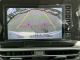 バックビューモニターです。車庫入れも安心です。