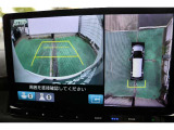 バックカメラを搭載しておりガイドラインも表示されますので車庫入れも安心ですね♪