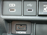 HDMIポート、タイプCソケットも装備しています! 外部機器との連動も簡単にできちゃいます♪