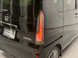 視認性がいいテールランプ。後続車にも存在をアピール。