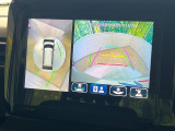 【全方位モニター用カメラ】専用のカメラにより、上から見下ろしたような視点で360度クルマの周囲を確認することができます☆死角部分も確認しやすく、狭い場所での切り返しや駐車もスムーズに行えます。