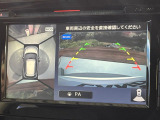 【アラウンドビューモニター】専用のカメラにより、上から見下ろしたような視点で360度クルマの周囲を確認することができます☆死角部分も確認しやすく、狭い場所での切り返しや駐車もスムーズに行えます。