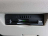 ETC車載器付きです。高速道路の料金所もスムーズに通過できます。