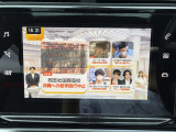 地デジチューナー内臓型、多機能メモリーナビゲーションを装備しています。