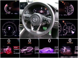 握りやすいステアリング!様々な操作スイッチが配置されオーディオなど運転以外の操作が必要でも運転に集中できます(^^♪
