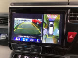 マルチビューカメラを搭載!これがあれば、前後左右も安心ですね。縦列駐車も見通しの悪い交差点も安心です!安全の為目視での確認もお願い致します。