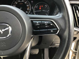 レーダークルーズコントロールを装備。アクセルやブレーキを操作しなくても、自動で先行車との車間距離を保ち追従走行できます。長距離や高速道路を運転する際に、ドライバーへの負担を軽減します。