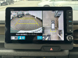 バックカメラも付いています! 運転が不慣れな方でも安心して駐車が可能です!