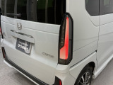 視認性がいいテールランプ。後続車にも存在をアピール。