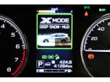 X-MODEは路面に応じてモードを選択するだけで4輪の駆動力やブレーキなどを最適にコントロール。悪路からのスムーズな脱出をサポートします。