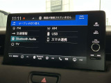 オーディオ機能も充実しています。