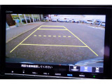 リアカメラ付で車庫入れも安心です。