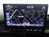 ホンダ純正ナビなのでダッシュボードにスッキリと収まっています。土地勘の無い所でも道に迷わず安心ですね!
