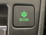 ★ECONスイッチ★ エコドライブを加速しよう!スイッチをONにすると、運転の仕方によるロスを抑え込み燃費をよくするようクルマが頑張ります(*^ー^*)燃費向上にチャレンジ♪