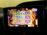 フルセグでテレビも視聴できます