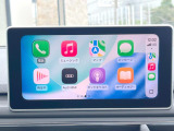 ●Apple Car Play:スマホとの有線接続で、ナビ・オーディオ再生などスマホのアプリ機能が画面でも使える便利機能です!