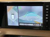 【アラウンドビューモニター】白線や駐車車両をナビゲーション画面に表示。駐車しているクルマとの位置関係がひと目でわかって安心です!