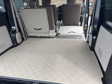 シートを倒すと、さらにお荷物を載せられます。