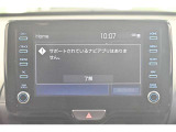 ディスプレイオーディオです。最近のナビはスマホと繋いで使用する方が増えましたね!