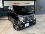 N-WGNカスタム Lホンダセンシングのご紹介です!ボディーカラーは、深みと品格のあるプレミアムベルベットパープル・パールになります♪