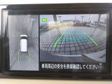インテリジェント アラウンドビューモニターに対応しており、ナビ画面に前後左右のカメラ映像を出力出来ます。