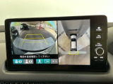 【マルチビューカメラ】周囲の状況を多彩なビューでナビ画面に表示します。駐車場や見通しの悪い交差点での安心感を高めます♪