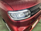 LEDヘッドライト付きです。夜間の運転も安心ですね