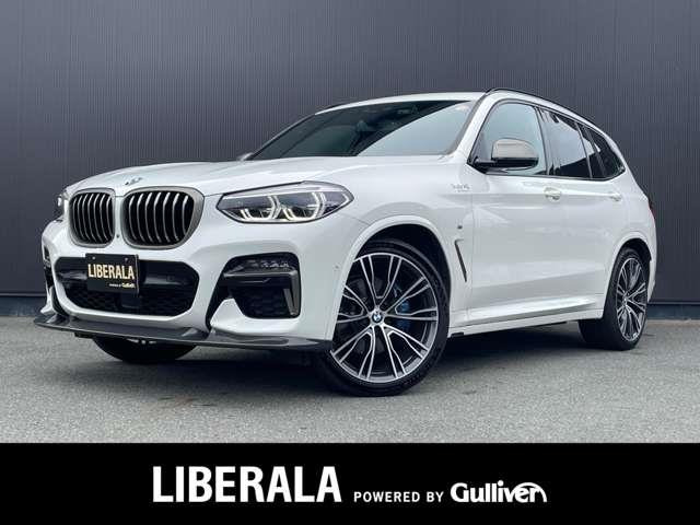 X3 M40d ディーゼル 4WD 本革シート