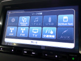 フルセグテレビ搭載。DVD・CD再生にも対応しています。
