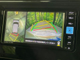 【パノラミックビューモニター】専用のカメラにより、上から見下ろしたような視点で360度クルマの周囲を確認することができます☆死角部分も確認しやすく、狭い場所での切り返しや駐車もスムーズに行えます。
