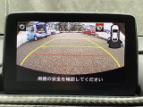 うれしいバックモニター付!後退時の不安感によるストレスから開放してくれます。