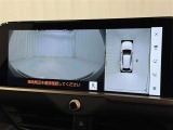 【フロントカメラ】運転席に座った状態で死角になりやすいクルマの前の様子まで確認でき安全ですね♪