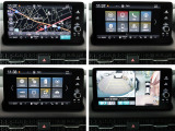 Honda CONNECTディスプレイが装備されております。新世代コネクテッド技術により、カーライフがさらに便利に快適になります。マルチビューカメラは上空から見下ろしたように路面を映し出し、安心です。