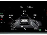 カラーディスプレイには運転をサポートするさまざまな情報を表示!