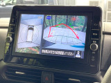 【アラウンドビューモニター】専用のカメラにより、上から見下ろしたような視点で360度クルマの周囲を確認することができます☆死角部分も確認しやすく、狭い場所での切り返しや駐車もスムーズに行えます。