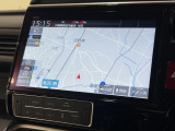 ナビゲーションももちろん装備。多彩な機能で快適ドライブをアシスト。オーディオ機能も充実していますね。