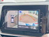 【アラウンドビューモニター】専用のカメラにより、上から見下ろしたような視点で360度クルマの周囲を確認することができます☆死角部分も確認しやすく、狭い場所での切り返しや駐車もスムーズに行えます。