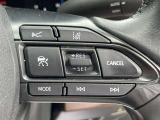 【レーダークルーズコントロール】前方の車両の距離を検知しながら速度を一定に保つ機能です。前方の車両の距離を感知して車間を保つ機能も備わっているので、高速道路の運転も楽々です!